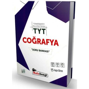 Kafadengi Yayınları TYT Orta Ve İleri Düzey Coğrafya Soru Bankası