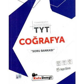 Kafadengi Yayınları TYT Orta Ve İleri Düzey Coğrafya Soru Bankası