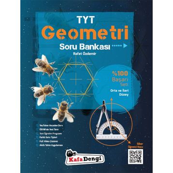Kafadengi Yayınları TYT Temel Ve Orta Düzey Geometri Soru Bankası