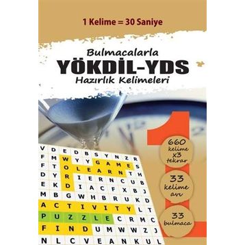 Kafka Kitap Kafe Yayınları Bulmacalarla Yökdil-YDS Hazırlık Kelimeleri