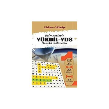 Kafka Kitap Kafe Yayınları Bulmacalarla Yökdil-YDS Hazırlık Kelimeleri