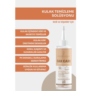 Kahu Naturals 75 ml Köpek ve Kedi Kulak Temizleme Solüsyonu