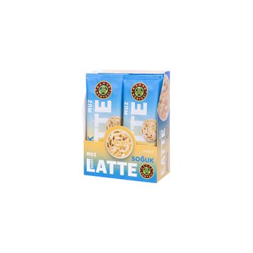Kahve Dünyası 10'lu Özel Seri Soğuk Muz Aromalı Caffe Latte