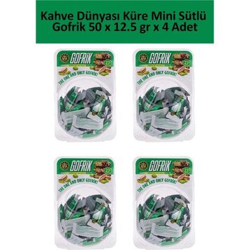 Kahve Dünyası 12.5 gr Küre Mini Sütlü Gofrik (50 adet)