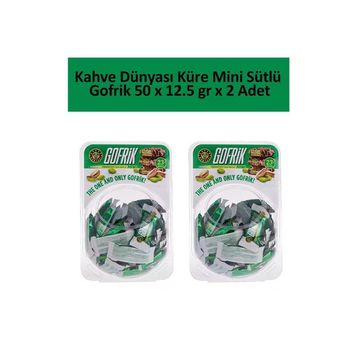 Kahve Dünyası 12.5 gr Küre Mini Sütlü Gofrik (50 adet)