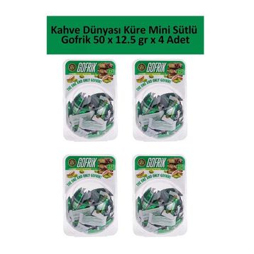 Kahve Dünyası 12.5 gr Küre Mini Sütlü Gofrik (50 adet)
