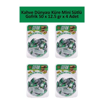 Kahve Dünyası 12.5 gr Küre Mini Sütlü Gofrik (50 adet)