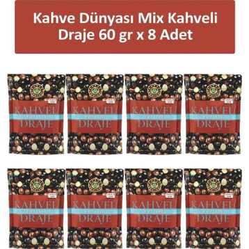Kahve Dünyası 60 gr Kahveli Karışık Draje (4 adet)