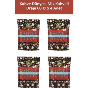 Kahve Dünyası 60 gr Kahveli Karışık Draje (4 adet)
