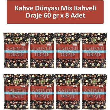 Kahve Dünyası 60 gr Kahveli Karışık Draje (4 adet)