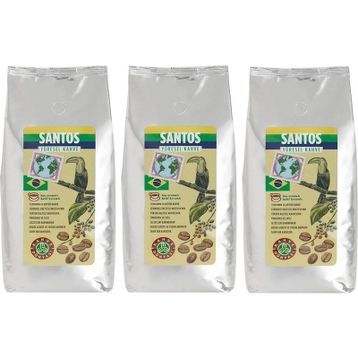 Kahve Dünyası Santos 1 kg Yöresel Çekirdek Kahve (2 adet)