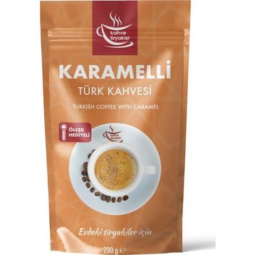 Kahve Tiryakisi 200 gr Karamelli Türk Kahvesi