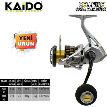 Kaido Hellfire 4000XG Spin Olta Makinesi