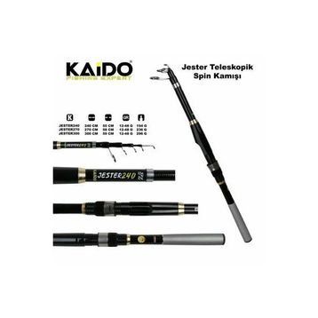Kaido Jester 300 cm 12-48 gr Carbon Spin Kamışı