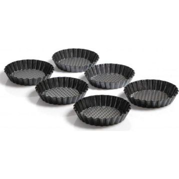 Kaiser 6'lı Patisserie Tart Kalıbı Seti