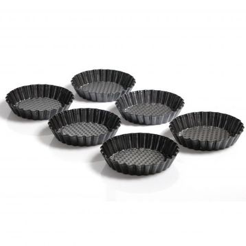 Kaiser 6'lı Patisserie Tart Kalıbı Seti