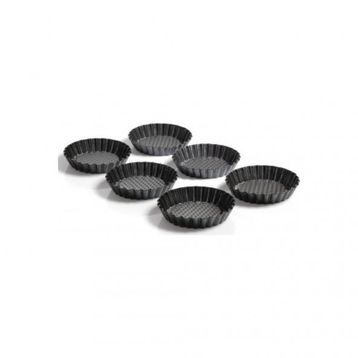 Kaiser 6'lı Tart Kek Kalıbı Seti