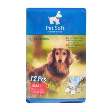 Kaixin Small 26 44 cm 12'li Pet Soft Köpek İçin Alt Tuvalet Bezi