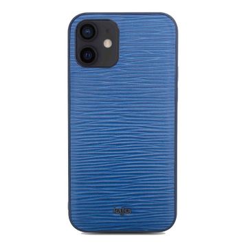 Kajsa Apple iPhone 12 Kılıf Wave Pattern Handstrap Kapak