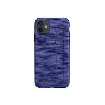 Kajsa Apple iPhone 12 Kılıf Wave Pattern Handstrap Kapak