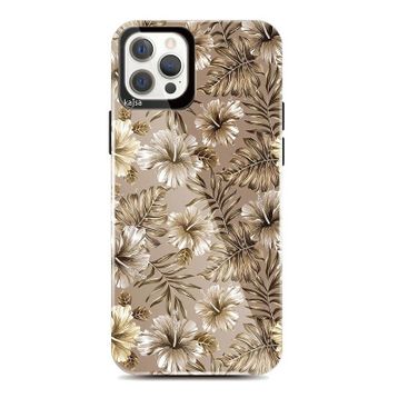 Kajsa Apple iPhone 12 Pro Botanic Kapak Kılıf