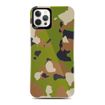 Kajsa Apple İphone 12 Pro Camo Kapak Kılıf
