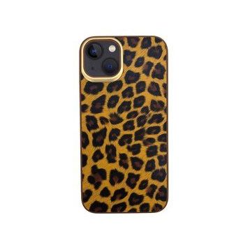 Kajsa Apple iPhone 13 Kılıf Glamorous Serisi Leopard Combo Kapak