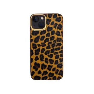 Kajsa Apple iPhone 13 Kılıf Glamorous Serisi Leopard Combo Kapak