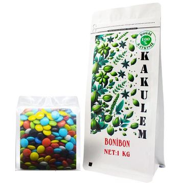 Kakulem 1 kg Sertifikalı Renkli Şekerler Bonibon Draje