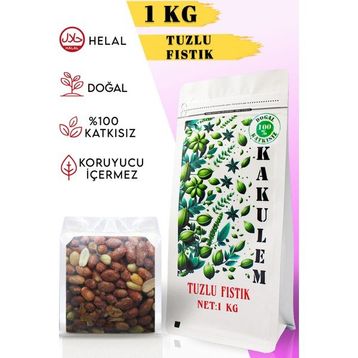 Kakulem 1 kg Sertifikalı Tuzlu Kavrulmuş Yer Fıstığı İçi