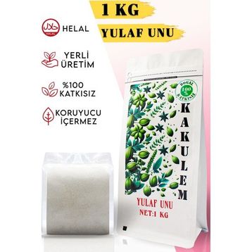 Kakulem 1 kg Yerli Tohum Tam Yulaf Unu