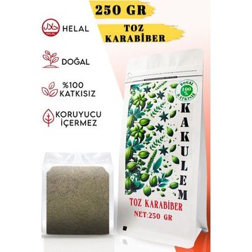 Kakulem 250 gr Taze Çekilen Öğütülmüş Toz Karabiber