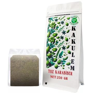 Kakulem 250 gr Taze Çekilen Öğütülmüş Toz Karabiber