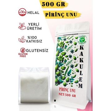 Kakulem 500 gr Glutensiz Katkısız Bebek Pirinç Unu