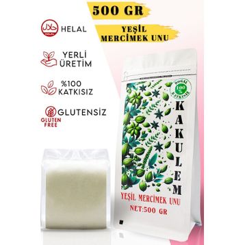 Kakulem 500 gr Glutensiz Yeşil Mercimek Unu