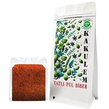 Kakulem 750 gr Güneşte Kurutulmuş Tatlı Pul Biber