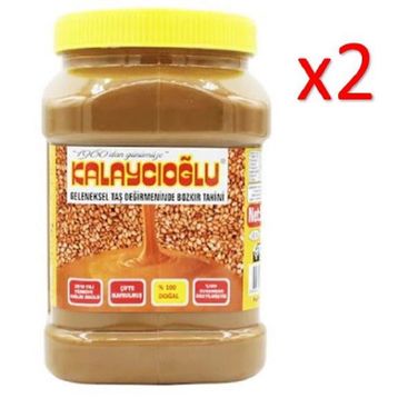Kalaycıoğlu 935 gr Çifte Kavrulmuş Kepeksiz Tahin (2 adet)