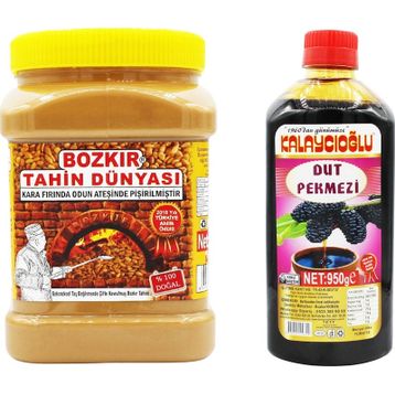 Kalaycıoğlu Bozkır Tahin Dünyası 935 gr Kepeksiz Tahin+Dut Pekmezi 950 gr