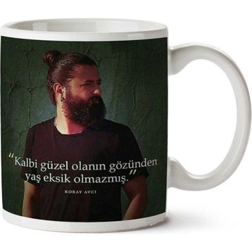 Kalbi Güzel Olanın Baskılı Kupa