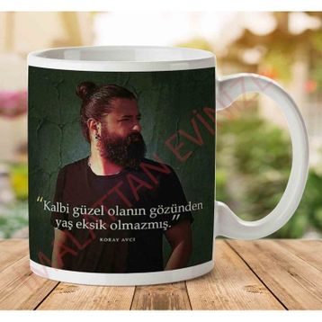 Kalbi Güzel Olanın Baskılı Kupa