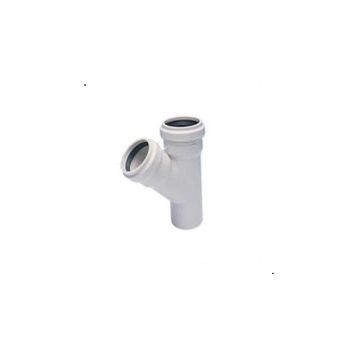 Kalde 45 Derece 75x50 cm 3.2 Pvc-u Tek Çatal