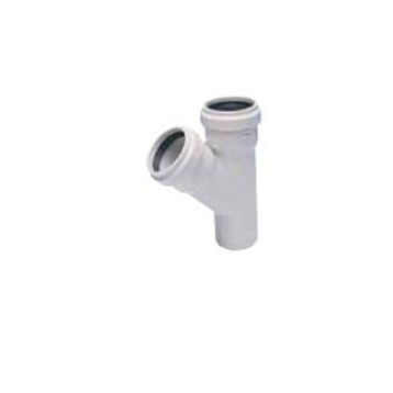 Kalde 45 Derece 75x50 cm 3.2 Pvc-u Tek Çatal