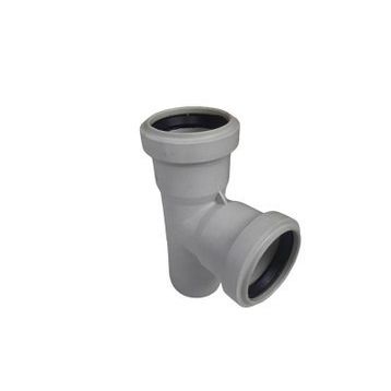 Kalde 87 Derece 50x50 cm 3.2 PVC-U Tek Çatal