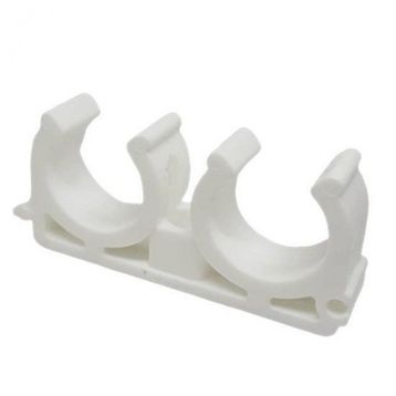 Kalde Pp Çiftli 20x22 mm Beyaz Kelepçe