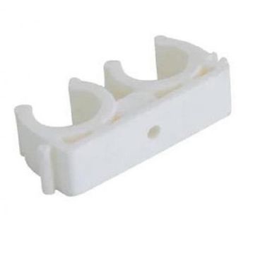 Kalde Pp Çiftli 25x27 mm Beyaz Kelepçe