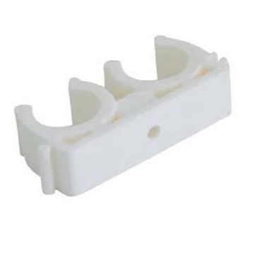 Kalde Pp Çiftli 25x27 mm Beyaz Kelepçe