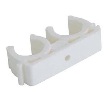 Kalde Pp Çiftli 25x27 mm Beyaz Kelepçe