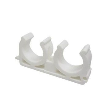 Kalde Pp Çiftli 32x34 mm Beyaz Kelepçe