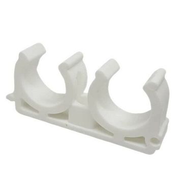 Kalde Pp Çiftli 32x34 mm Beyaz Kelepçe