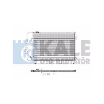 Kale 050ABC070 Klima Radyatörü